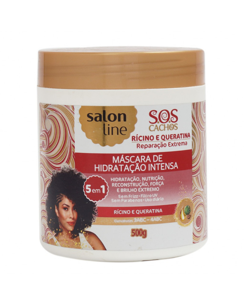 Mascarilla Salon Line - 5 en 1 Hidratación Intensa  500 g