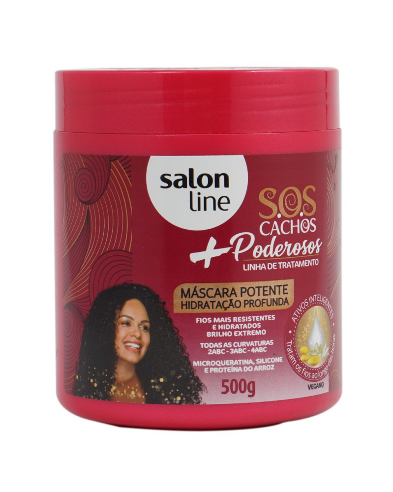 Mascarilla Salon Line - Rizos Poderosos 500 g