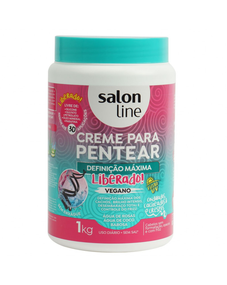 Crema Para Peinar Salon Line - Máxima Definición 1kg
