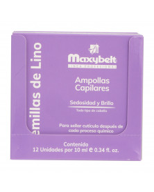 Ampollas Capilares Maxybelt Semilla De Lino - 10ml