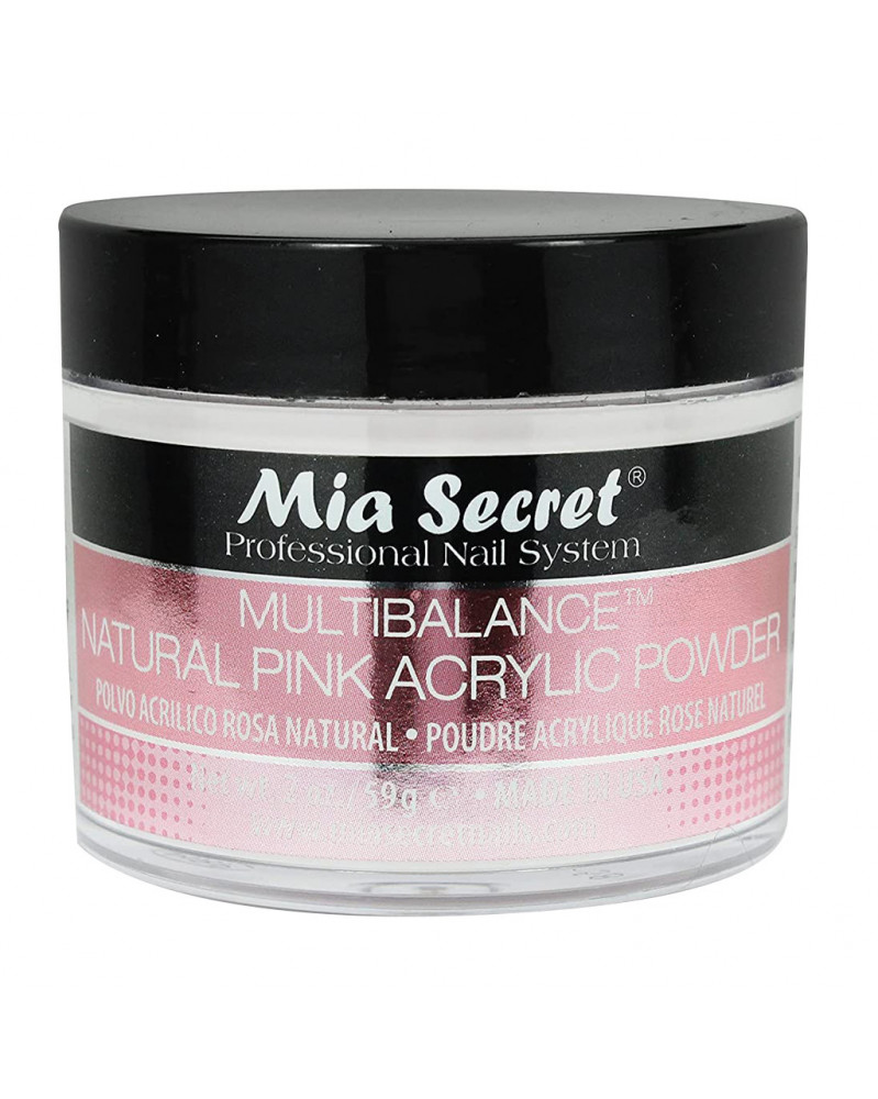 Polvo Acrílico Multibalance Mia Secret Pink - 2oz