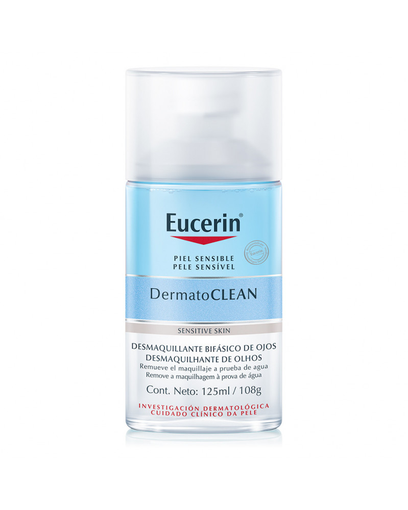 Eucerin Loción desmaquillante para ojos Dermato Clean 125 ml