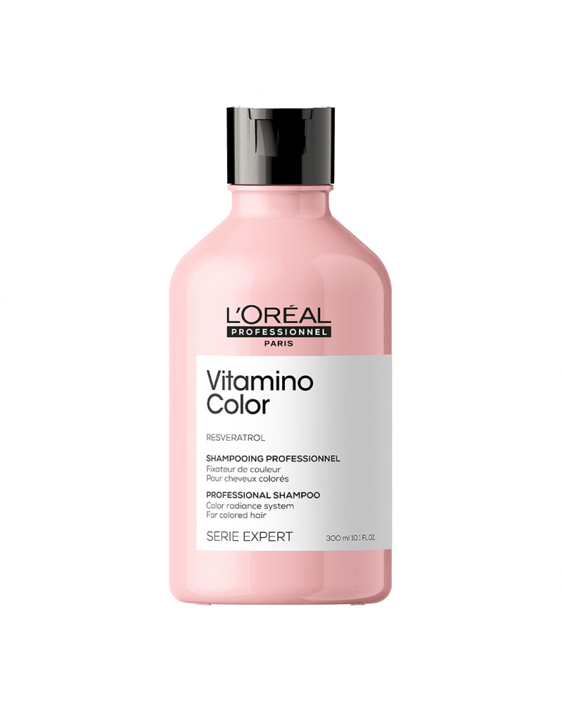 Shampoo Vitaminio Color Loreal de 300 ml