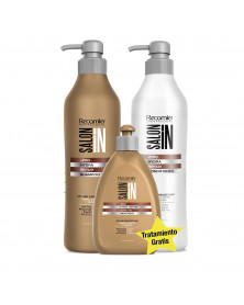 Set de shampoo acondicionador y tratamiento