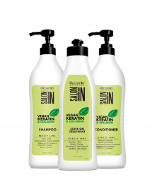 Set shampoo acondicionador y tratamiento
